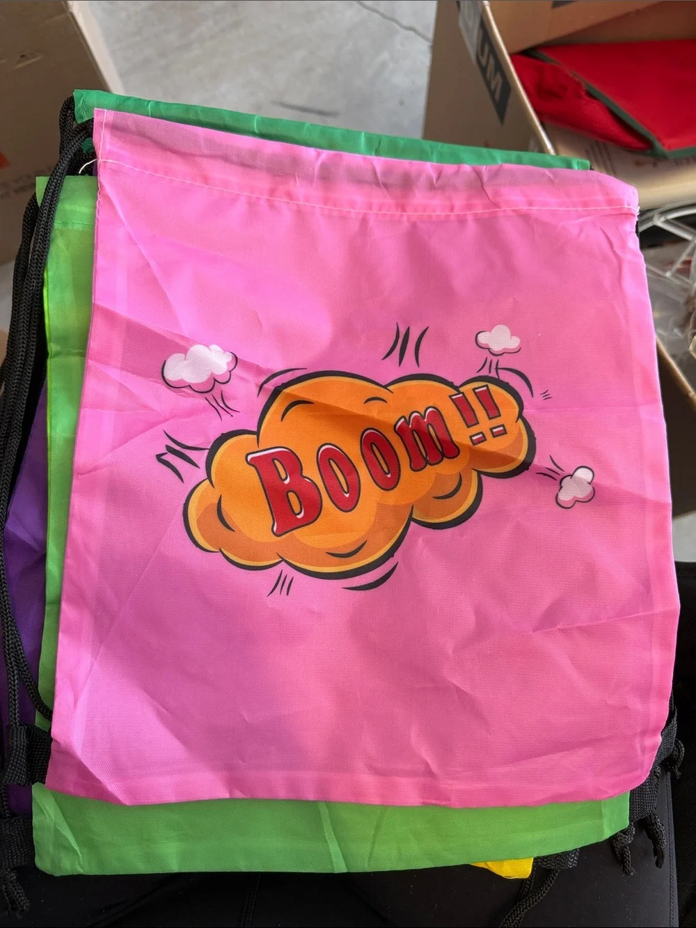 8 Party Favor Drawstring Bags new